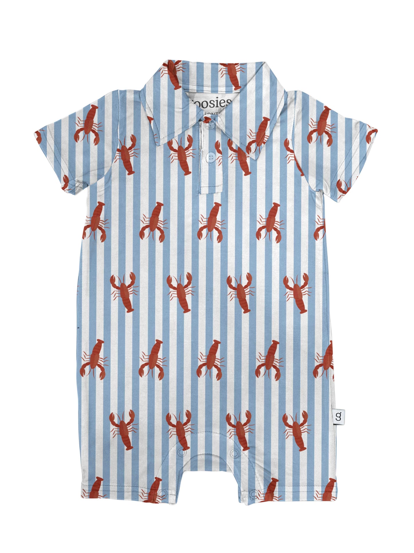 Little Pinchers Crawfish Polo Romper