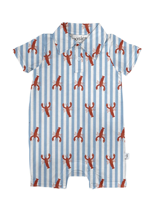 Little Pinchers Crawfish Polo Romper