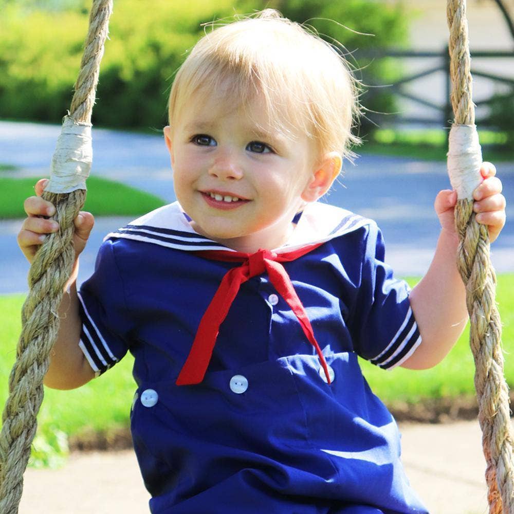 Nautical Sailor Bobby Suit: Navy