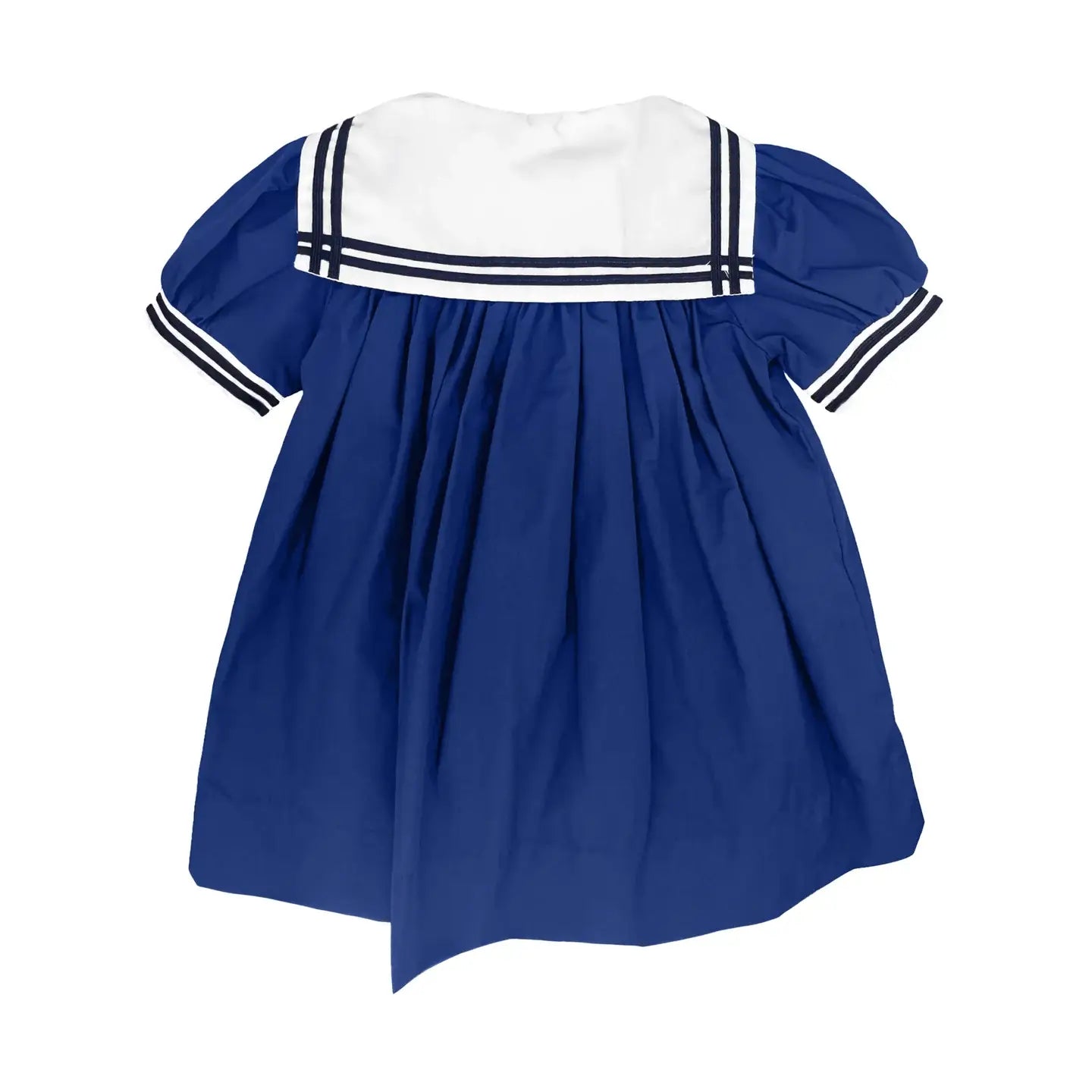 Nautical Sailor Dress: Navy