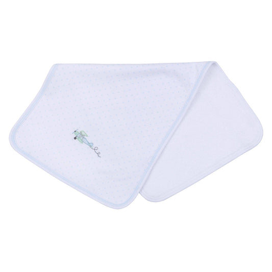 Take Flight Embroidered Burp Cloth