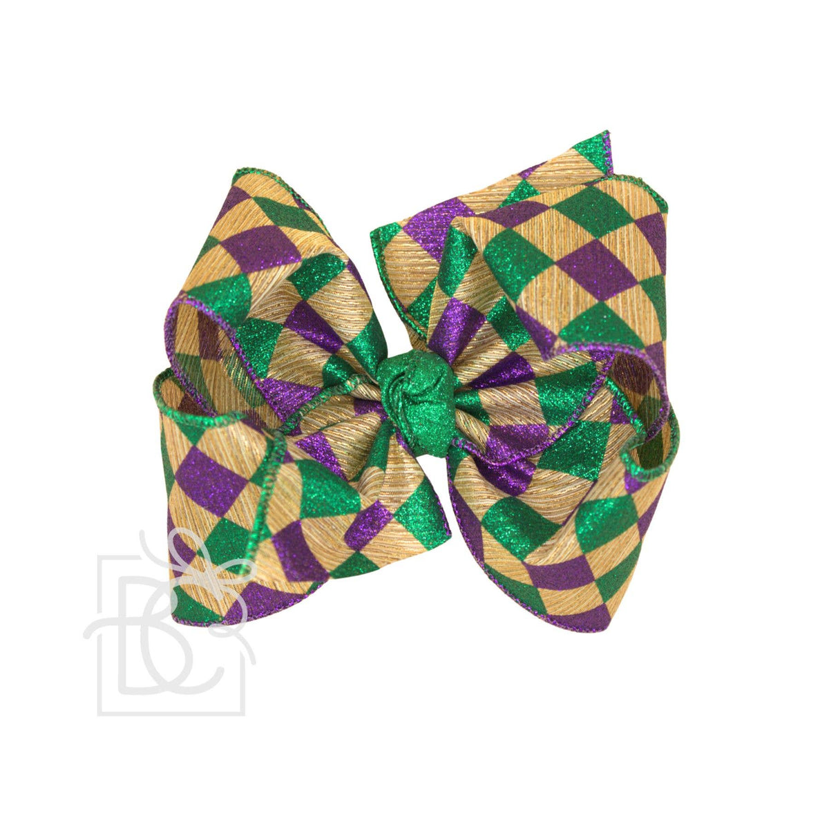 SINGLE LAYERED MARDI GRAS HARLEQUIN