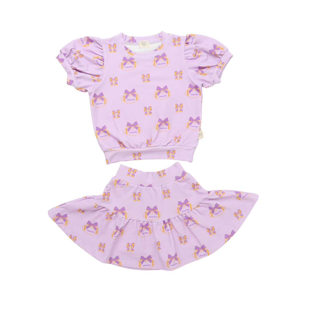 Geaux Girl Whirl & Twirl Skirt Set