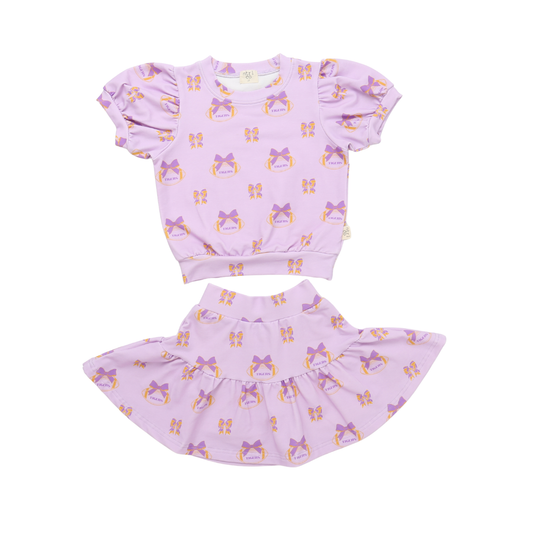 Geaux Girl Whirl & Twirl Skirt Set