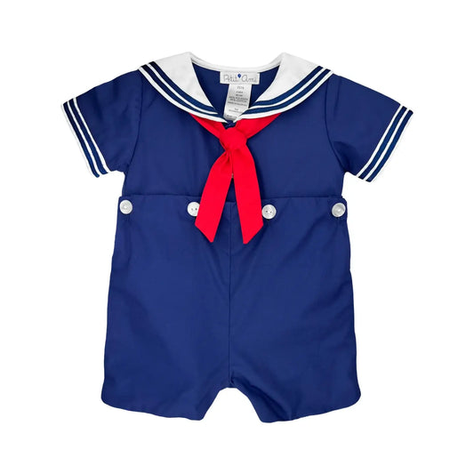 Nautical Sailor Bobby Suit: Navy
