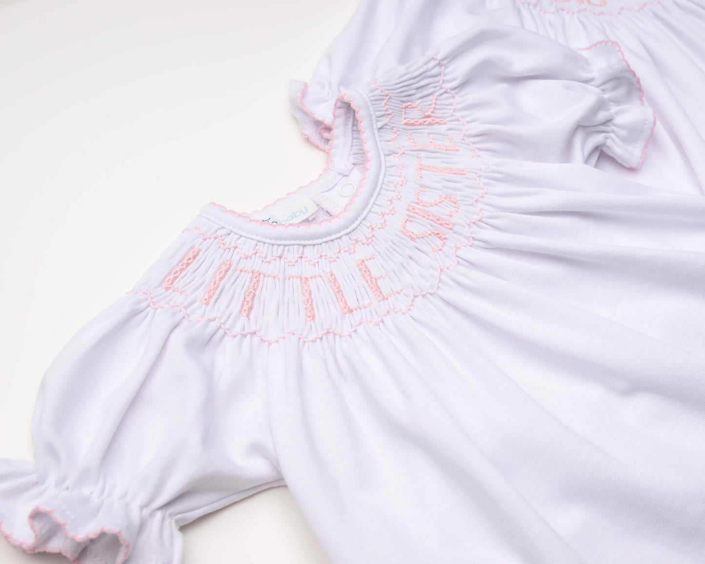 Big Sister Bishop Short Sleeve Bishop Dress