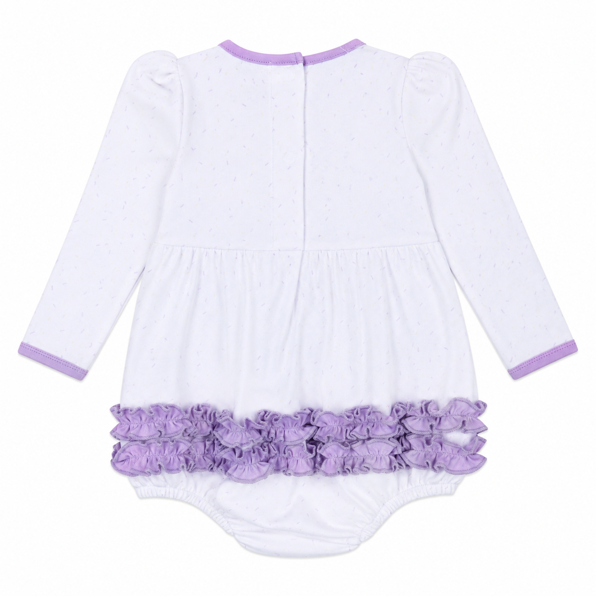 Bayou Pals Ruffle Long Sleeve Girl Bubble: