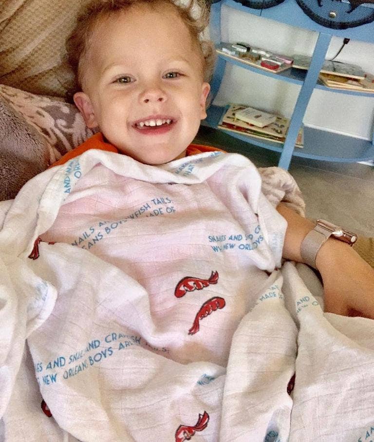 Louisiana Boy Swaddle