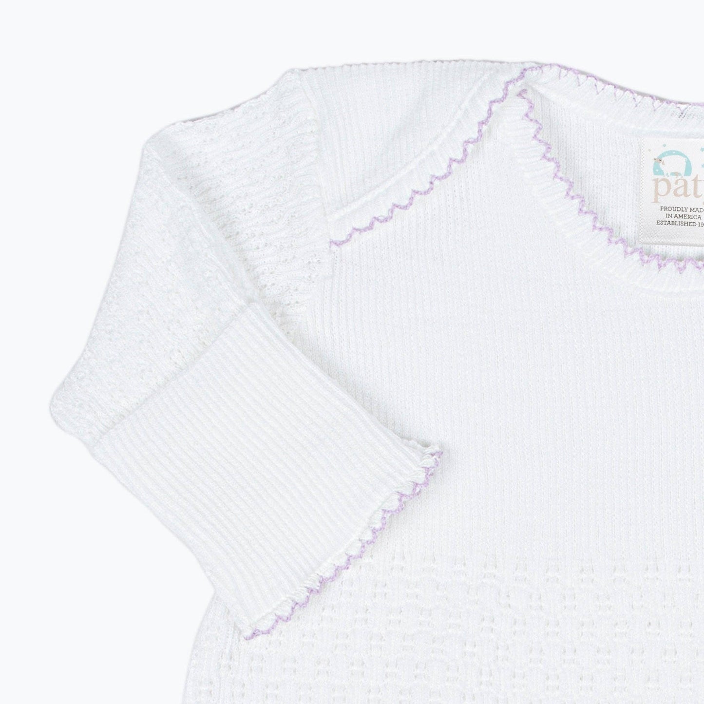 Paty Knit Overlap Shoulder Gown