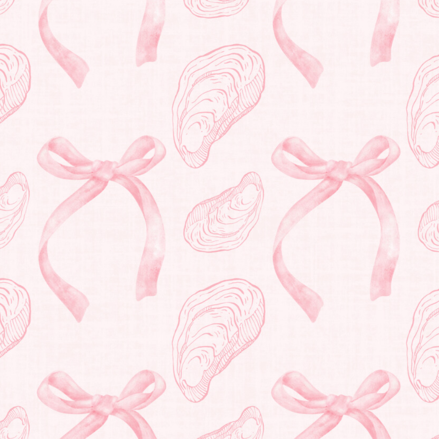 Seaside Ruffle Set | Southern Charm | Pink Bows & Oysters