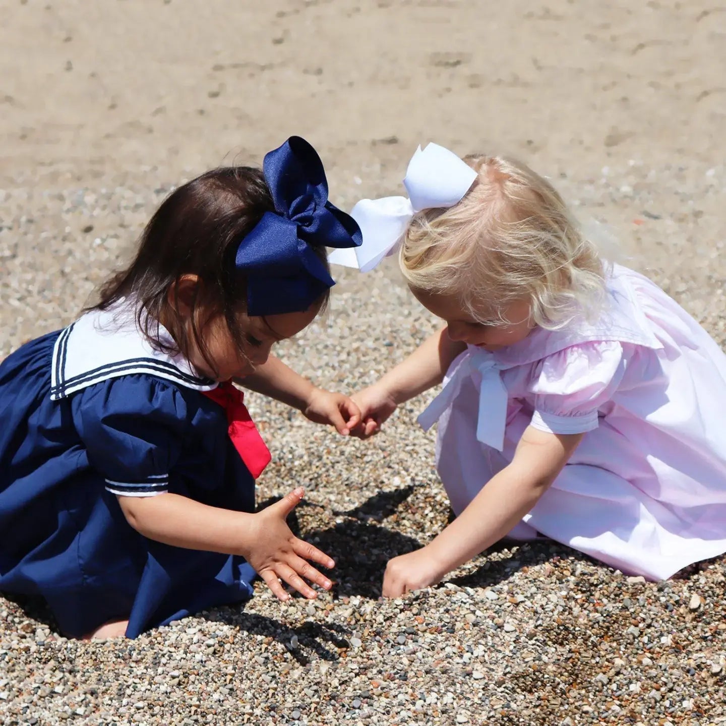 Nautical Sailor Dress: Pink