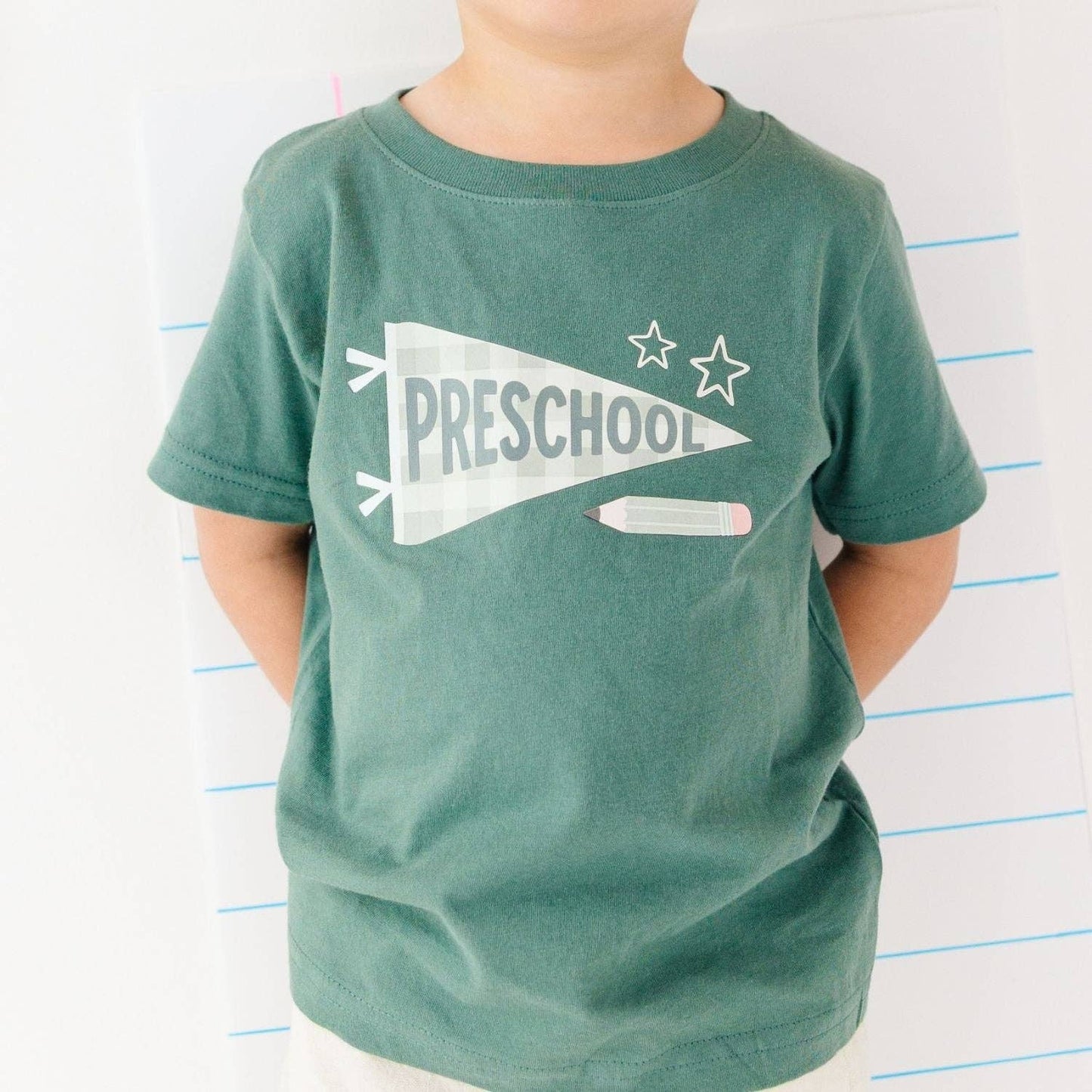 Preschool Pennant Short Sleeve T-Shirt