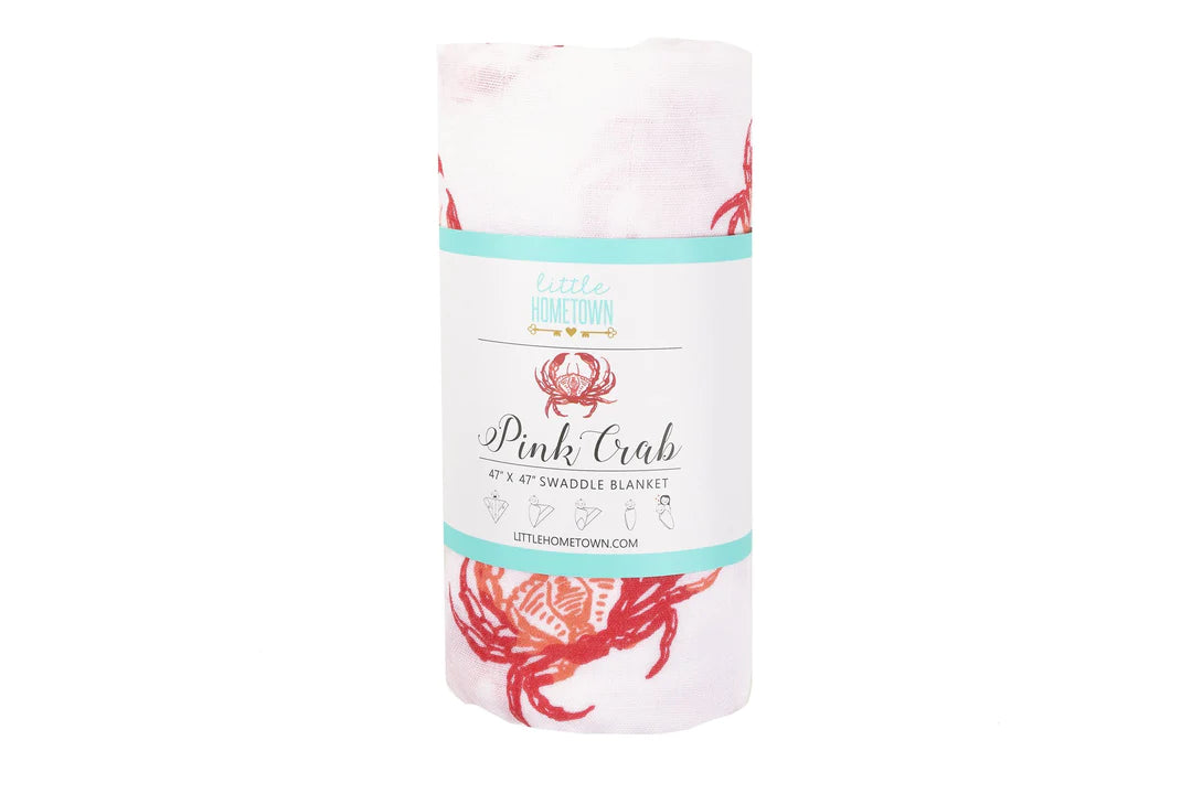 Pink Crab Swaddle