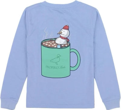 hot coco snowman shirt