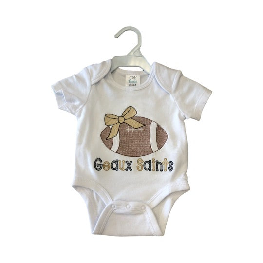 Geaux Saints football onsie