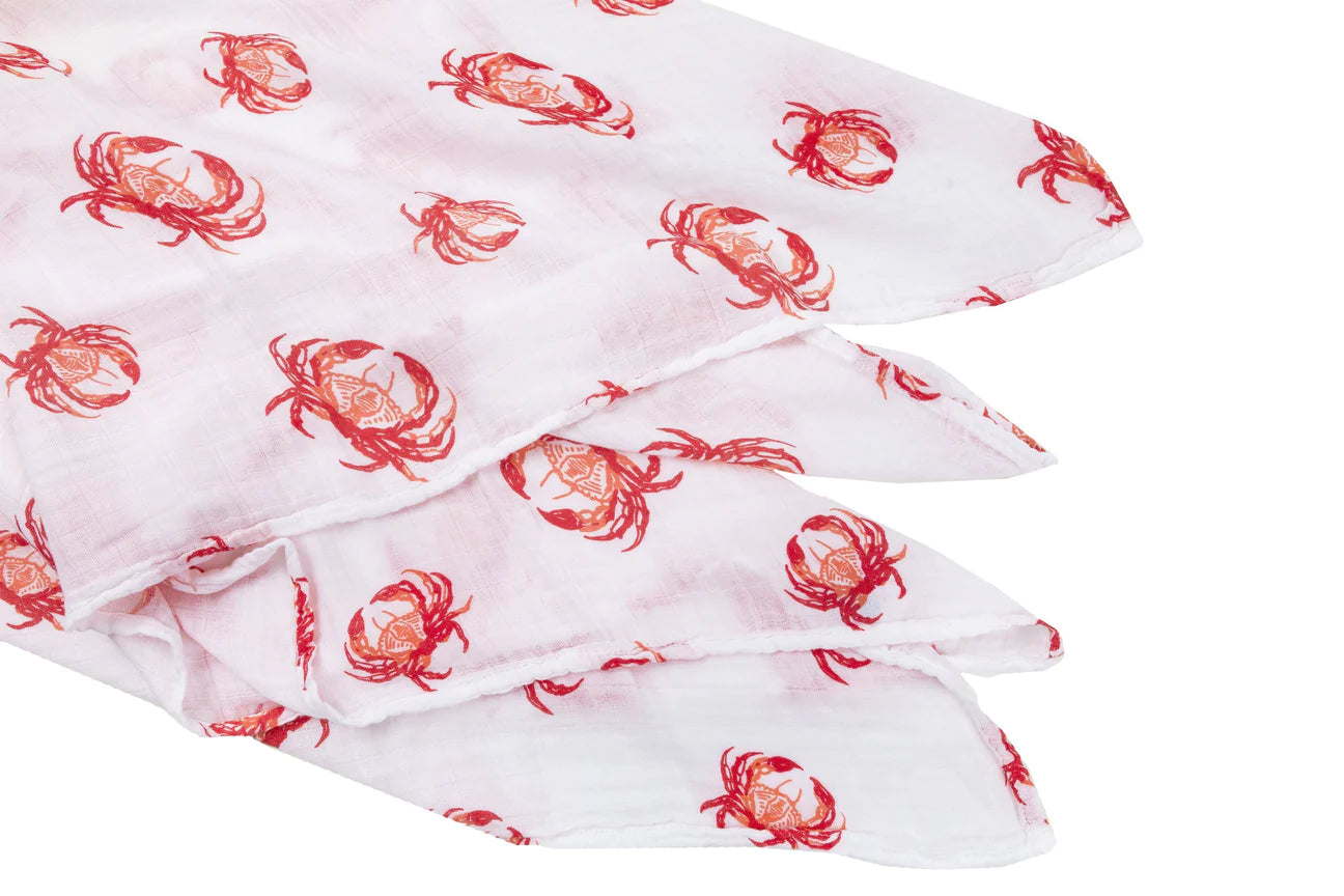 Pink Crab Swaddle