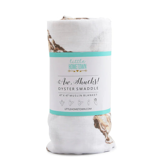 Oyster baby swaddle