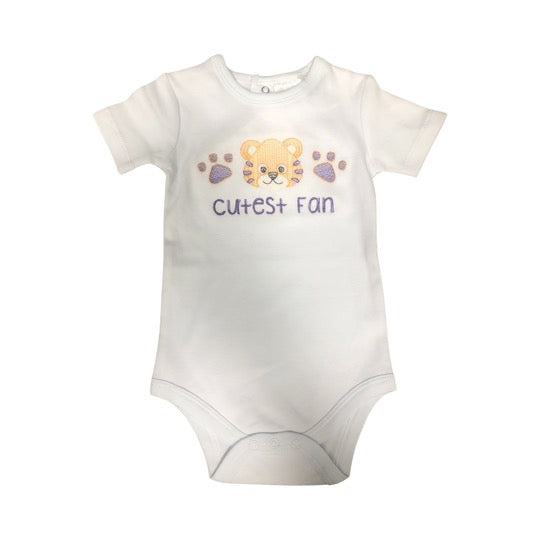 LSU cutest fan boy onsie