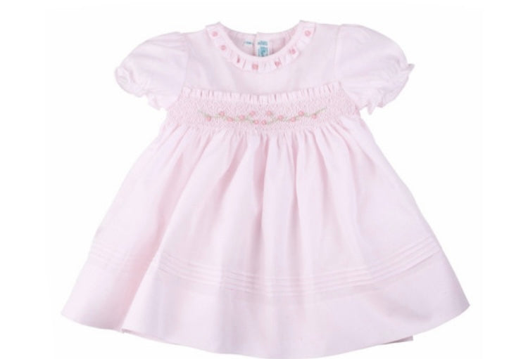 pink rose feltman dress