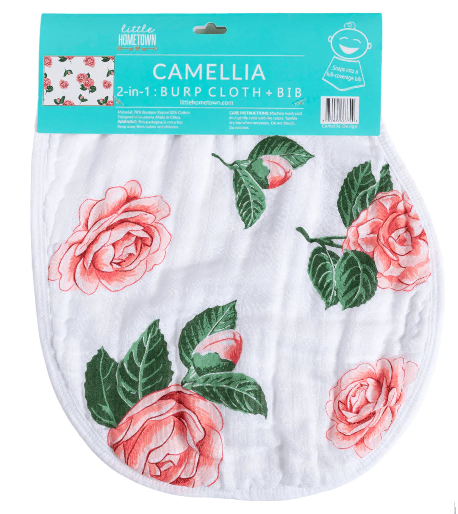 Camellia Bib