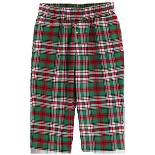 Christmas Plaid Pull On Pants