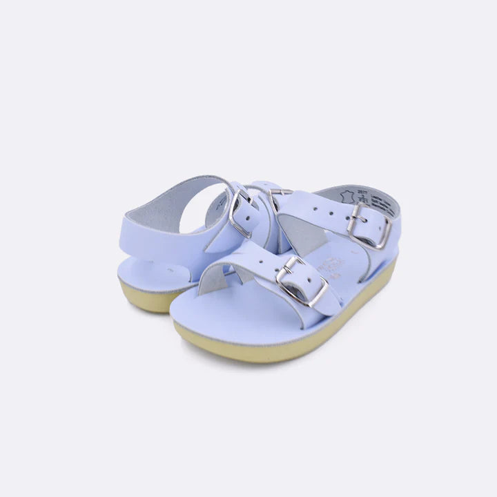 Light blue sea wee salt water sandals